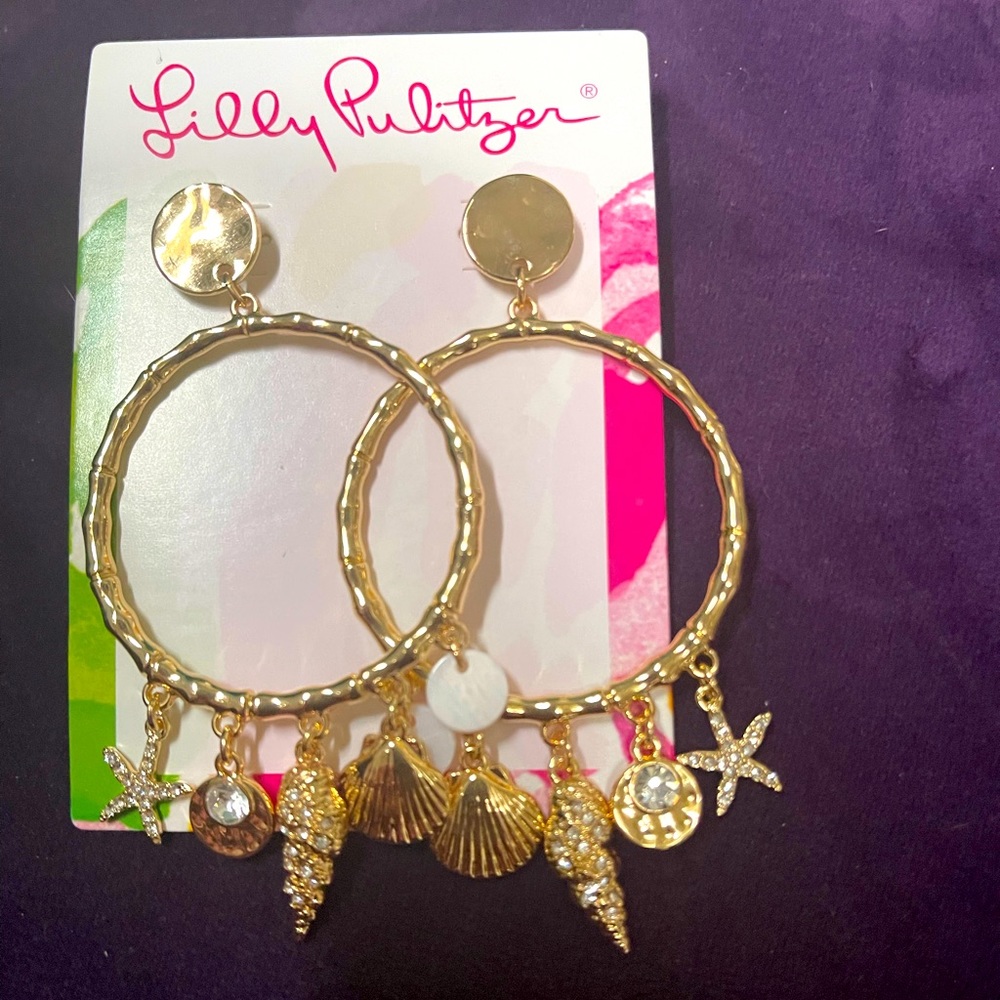 NWT Lilly Pulitzer Earrings
